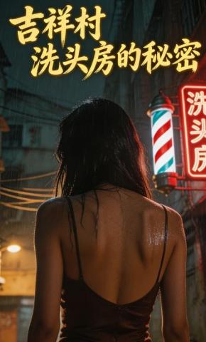 短剧《吉祥村洗头房的秘密》海报