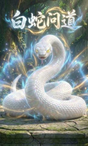 短剧《白蛇问道》海报