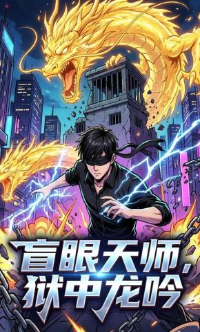 短剧《盲眼天师，狱中龙吟》海报