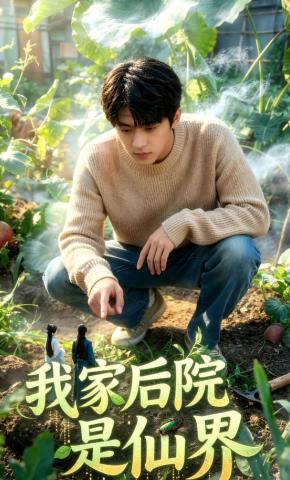 短剧《我家后院是仙界》海报