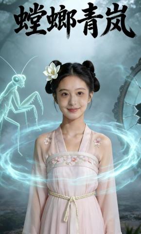 短剧《螳螂青岚》海报