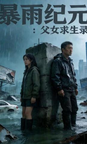 短剧《暴雨纪元：父女求生录》海报