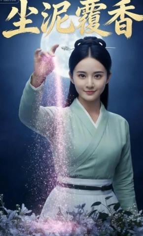 短剧《尘泥覆香》海报