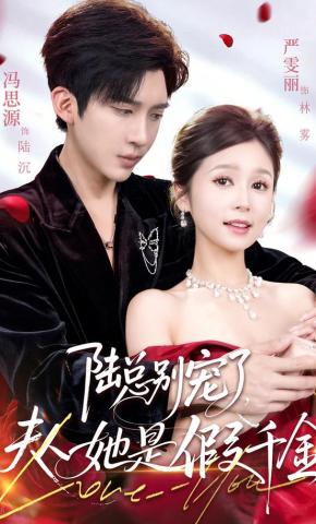 短剧《陆总别宠了，夫人她是假千金》海报