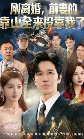 短剧《刚离婚，前妻的靠山全来投靠我了》海报