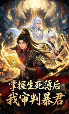 短剧《掌握生死簿后，我审判暴君》海报