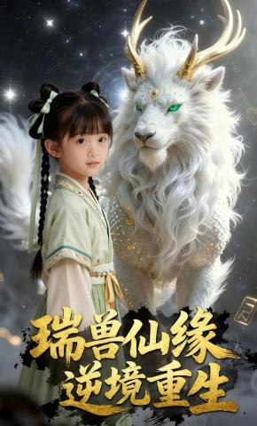 短剧《瑞兽仙缘：逆境重生》海报