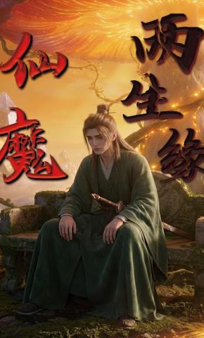 短剧《仙魔两生缘》海报