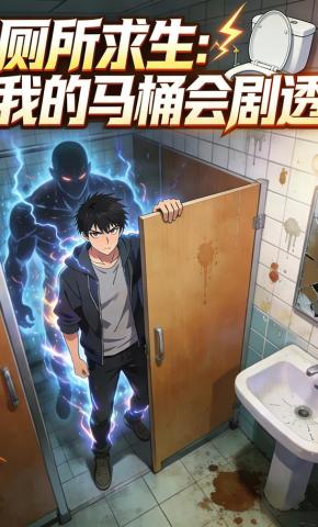 短剧《厕所求生，我的马桶会剧透》海报