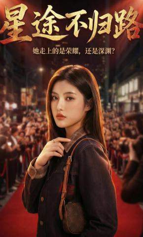 短剧《星途不归路》海报