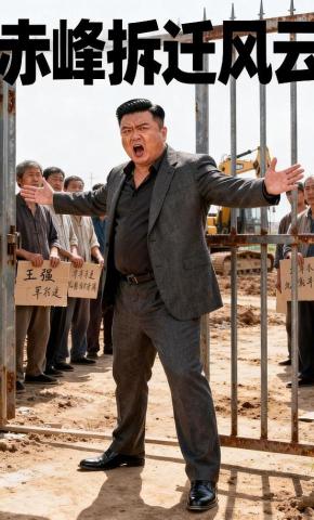 短剧《赤峰拆迁风云》海报