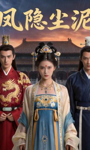 短剧《凤隐尘泥》海报