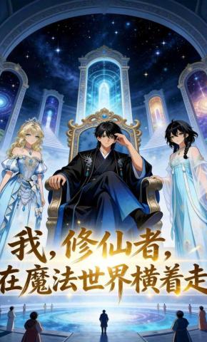 短剧《我，修仙者，在魔法世界横着走》海报