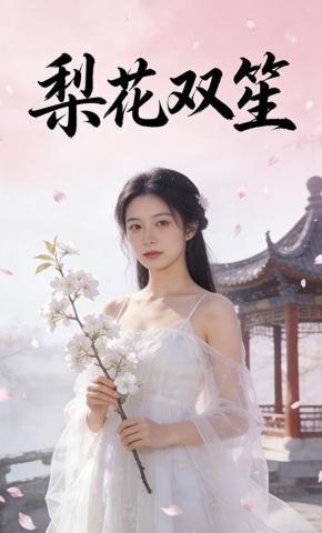 短剧《梨花双笙》海报