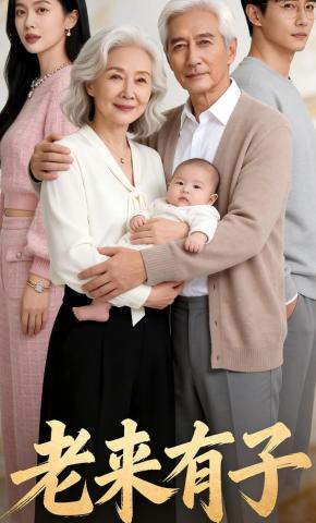 短剧《老来有子》海报