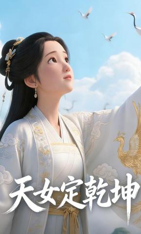 短剧《天女定乾坤》海报