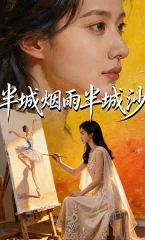 短剧《半城烟雨半城沙》海报