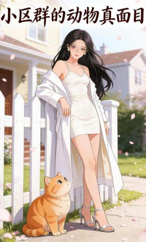 短剧《小区群的动物真面目》海报