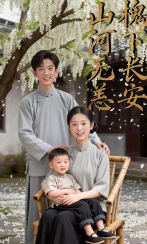 短剧《山河无恙，槐下长安》海报