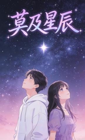 短剧《莫及星辰》海报