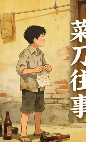 短剧《菜刀往事》海报