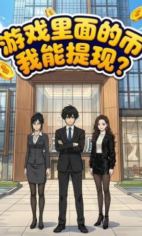 短剧《游戏里面的币我能提现？》海报