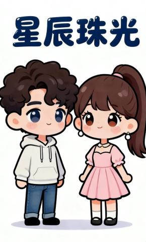 短剧《星辰珠光》海报