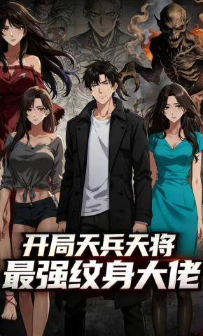 短剧《开局天兵天将，最强纹身大佬觉醒》海报