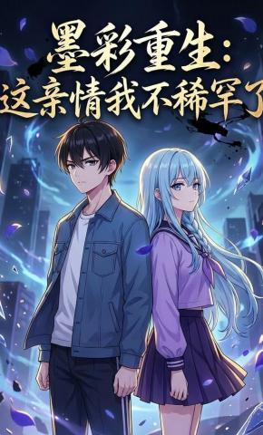 短剧《墨彩重生：这亲情我不稀罕了》海报