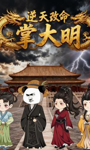 短剧《逆天改命掌大明》海报