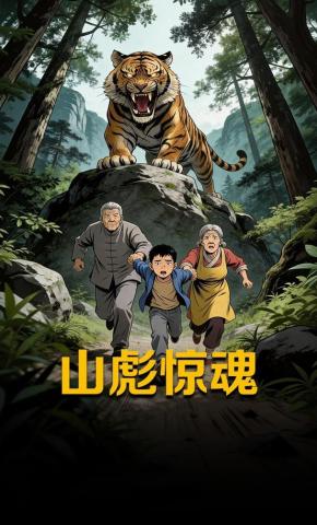 短剧《山彪惊魂》海报