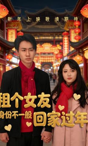 短剧《租个女友回家过年身份不一般》海报