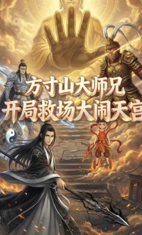 短剧《方寸山大师兄，开局救场大闹天宫》海报