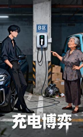 短剧《充电博弈》海报