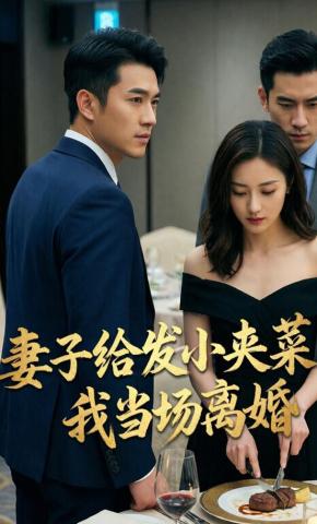 短剧《妻子给发小夹菜，我当场离婚》海报