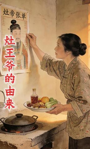 短剧《灶王爷的由来》海报