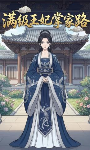 短剧《满级王妃掌家路》海报