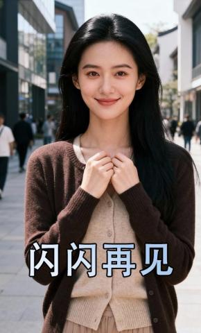 短剧《闪闪再见》海报