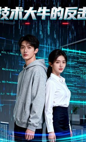 短剧《技术大牛的反击》海报