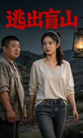 短剧《逃出盲山》海报