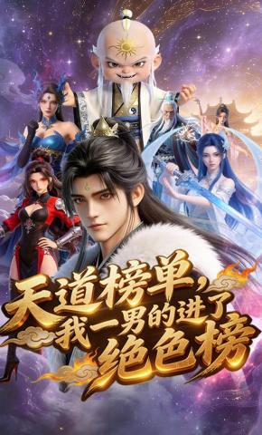 短剧天道榜单，我一男的进了绝色榜海报