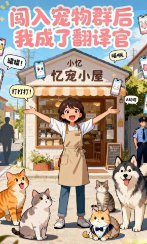 短剧《闯入宠物群后我成了翻译官》海报