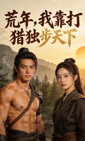 短剧《荒年：我靠打猎独步天下》海报