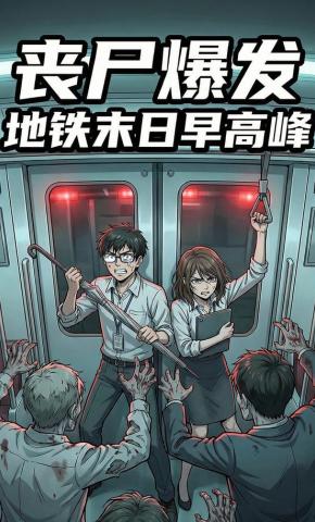 短剧《丧尸爆发地铁末日早高峰》海报