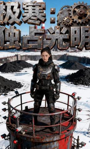 短剧《极寒：独占光明》海报