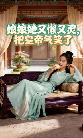 短剧《娘娘她又懒又灵，把皇帝气笑了》海报