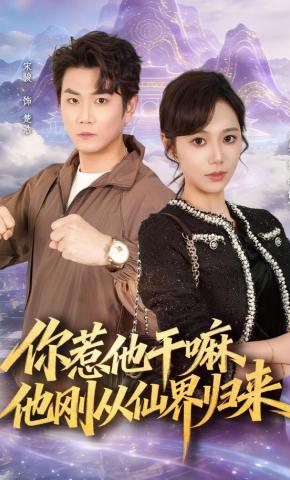 短剧《你惹他干嘛，他刚从仙界归来》海报