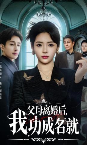 短剧《父母离婚后，我功成名就》海报