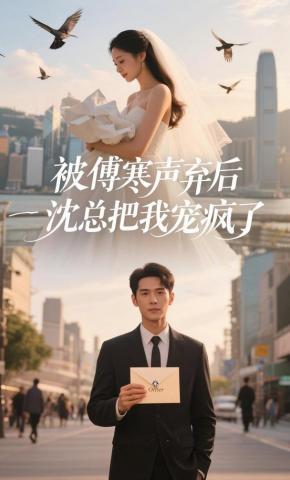 短剧《被傅寒声弃后，沈总把我宠疯了》海报