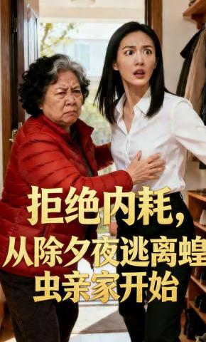 短剧《拒绝内耗，从除夕夜逃离蝗虫亲家开始》海报